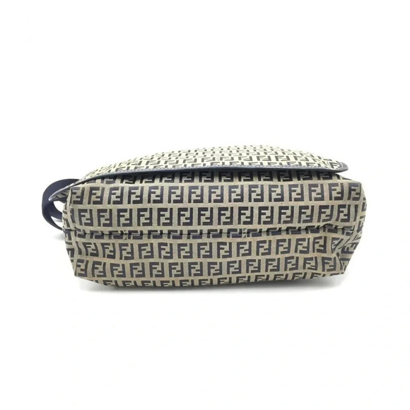 Fendi Zucchino Canvas Messenger Bag Unisex - Picture 7 of 7